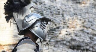 El cuartel de los gladiadores en Pompeya