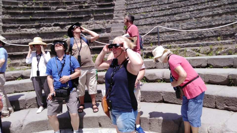 Experiencia inmersiva de realidad aumentada en el Foro de Pompeya