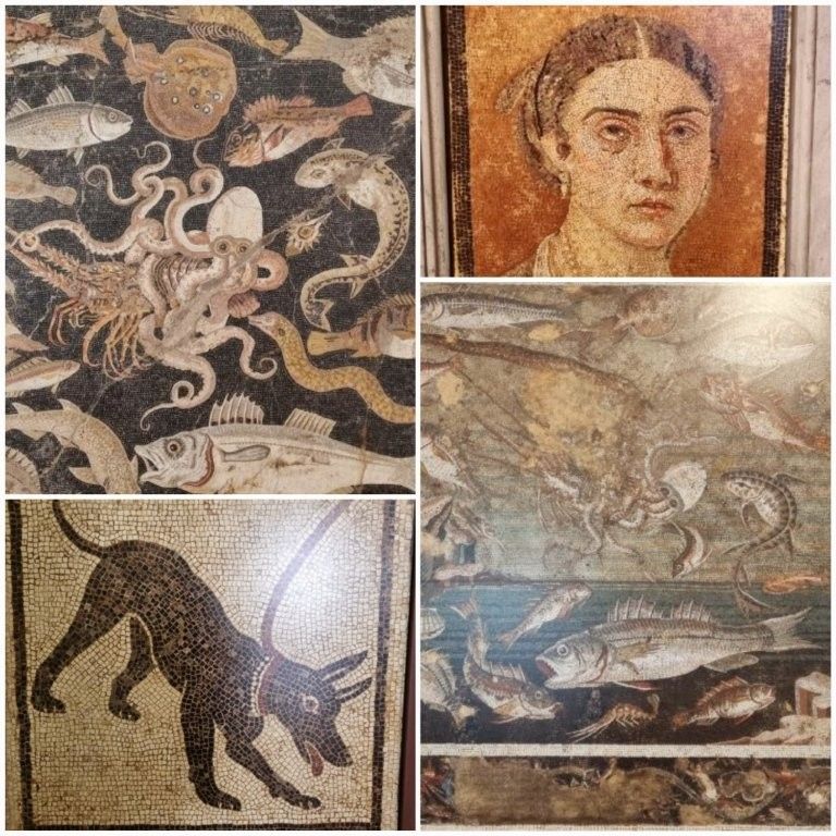 El famoso fresco romano de Safo